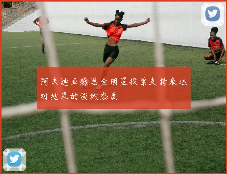 阿夫迪亚感恩全明星投票支持表达对结果的淡然态度